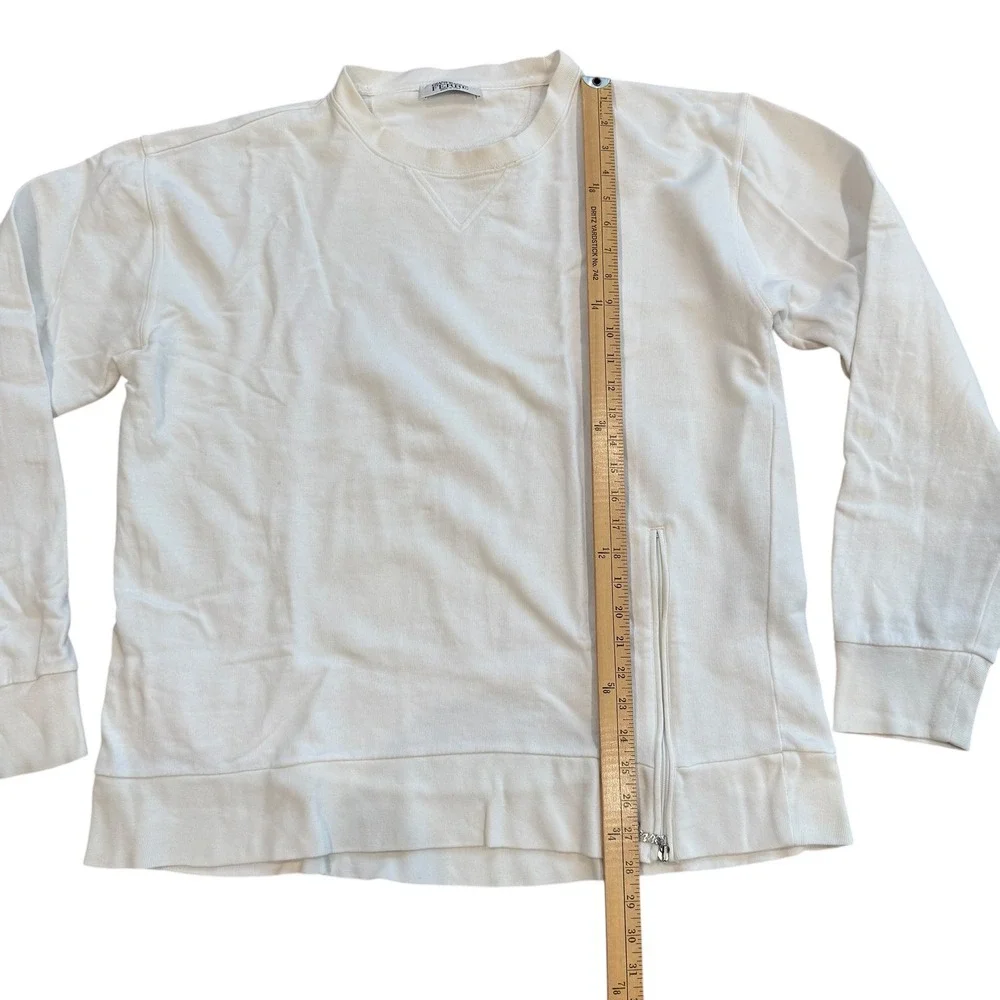 Gianfranco Ferre White Sweatshirt Pants Set Made‎ Italy Designer Loungewear XL
